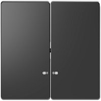 Лицевая панель Schneider Electric Merten D-Life для 2-кл. выключателя с подсветкой антрацит 